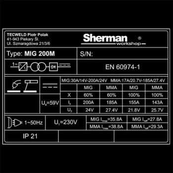 Sherman MIG 200M